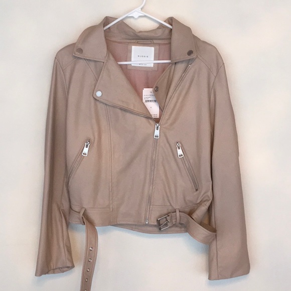 NWT Elodie Neutral Vegan Jacket - Picture 3 of 6